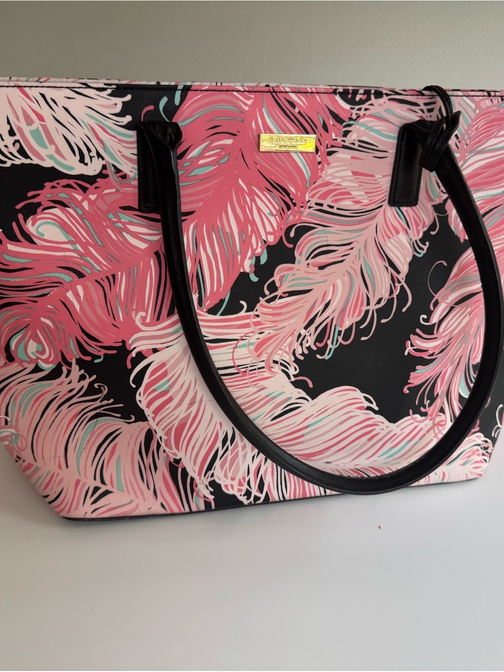 Kate spade Jules Brightwater Drive Tote Bag in Regal Plum Blush - Picture 3 of 14